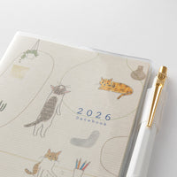 2026 Midori Pocket Diary | Slim Cat